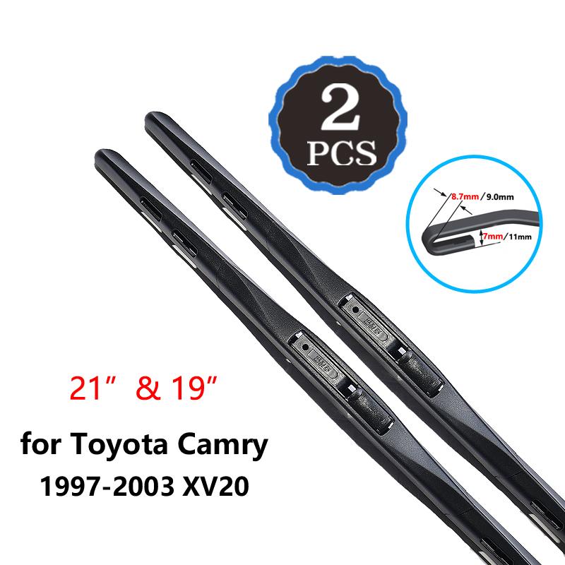 for Toyota Camry XV20 XV30 XV40 XV50 XV70 XV 20 30 40 50 70 1997~ 2011 2017 Wipers Blade Car Accessories Windshield Wipers