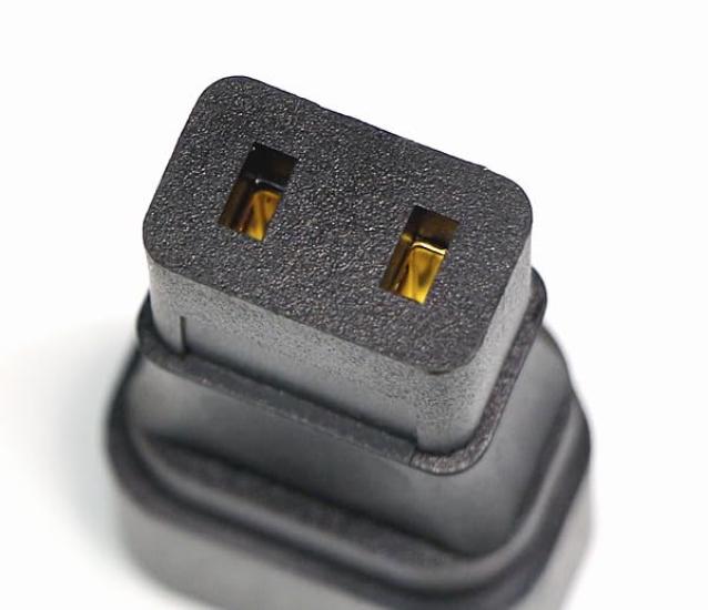 Old Standard 2P To 3P Power Conversion Plug IEC320 (C14C16) Adapter for Vintage Synthesizers KORGROLANDBOSSAKAI