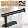 ASelf-Adhesive Paper Towel Holder for Kitchen Cabinet,Bathroom Tissue and Towel Holder,Plastic Wrap and Roll Paper Storage Rack