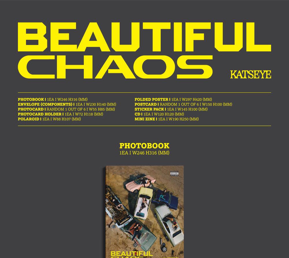 [SOUNDWAVE 3rd LUCKY DRAW] KATSEYE [BEAUTIFUL CHAOS] 2nd EP Album (1st Sep.2025)