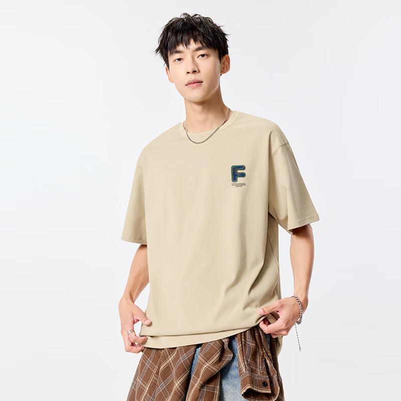 Fingercroxxit Men's Loose-Fit Cotton Graphic T-Shirt