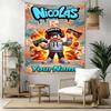 Roblox Custom Your Name Wall Decor Tapestry Art For Pet Memorial Birthdaywedding Party Backdrop Family Gift