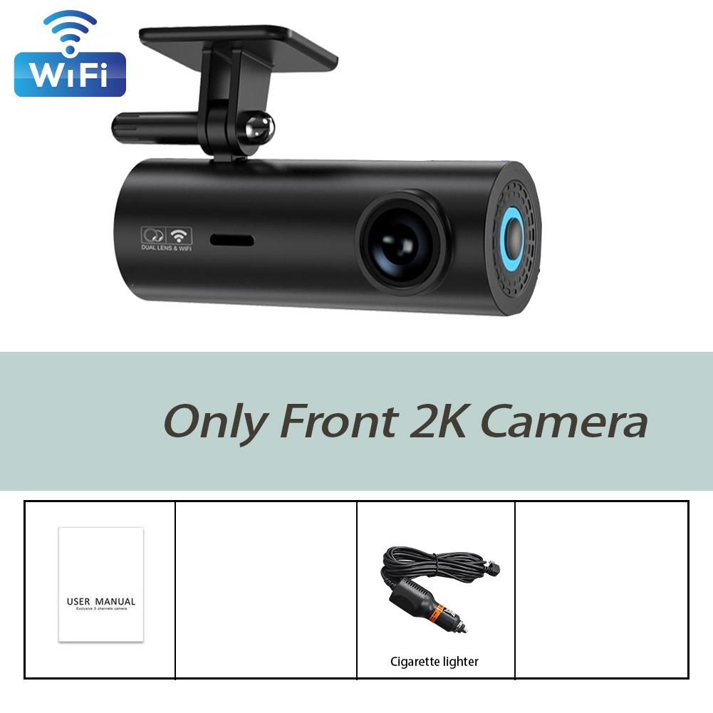 

WiFi Автомобильный видеорегистратор Видеокамера Передняя Задняя 170 Широкий угол Циклическая запись Изображение заднего вида Черный ящик Автомобильные аксессуары none