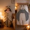 Baby Swaddle Sleeping Bag With Plush Lambswool Material For Newborn Fall And Winter Comfort