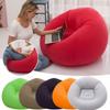 Aufblasbarer Sitzsack Sessel Lounge Sofa für Erwachsene - Faltbares verstellbares Samt-PVC-Bezug 103x103x60cm