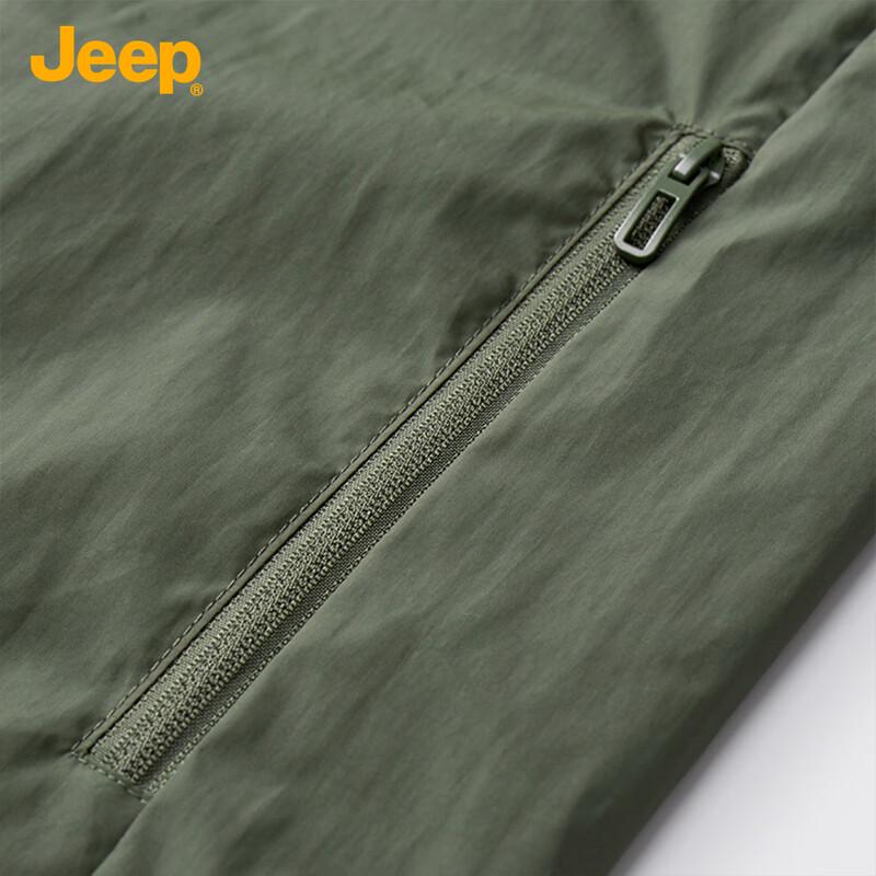 JEEP Unisex Hooded Windbreaker Jacket