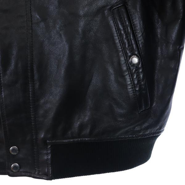 AVIREX Sheepskin leather jacket M Black series Sheepskin Men's Used