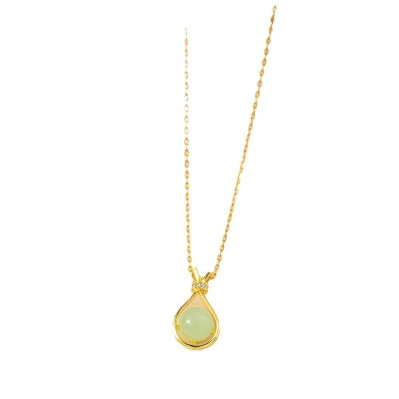 Lucky Bag Bead Necklace Women's Clavicle Chain
