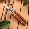 Classic Garden Pruners, Stainless Steel Blades, Automatic Spring Action, Non-Electric, for Picking, Grafting, Pruning Fruit In Orchards and Gardens