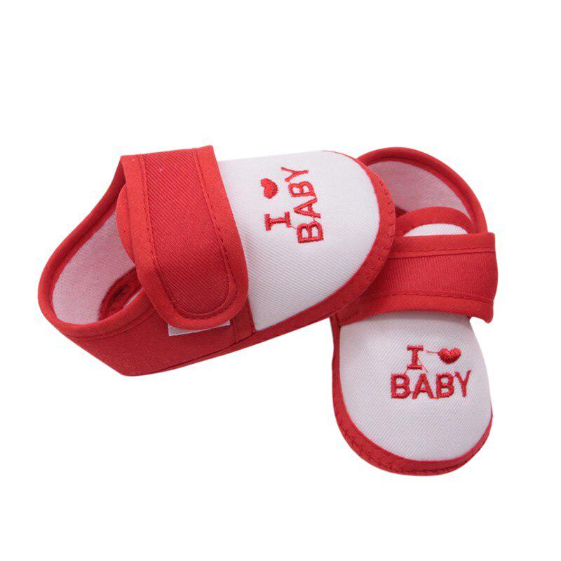 Baby Girls Shoesborn Babies Casual Shoes Cotton First Walkers Non-Slip Breathable Shoes 0-18M