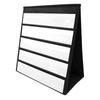 Tabletop Pocket Chart with 20x Whiteboard Cards Literacy Flashcard Holder for Office