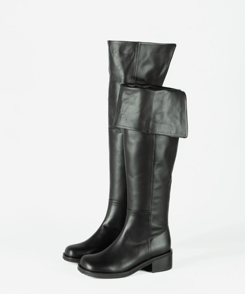 Twvp Re Fei Knee-High Boots 23F53Bk