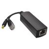 Efficiency PoE Splitter POE StepUps Transform Adapter, RJ45 52V/48V Output, 9-24V DC5.5x2.1mm Input,Wide Compatibility