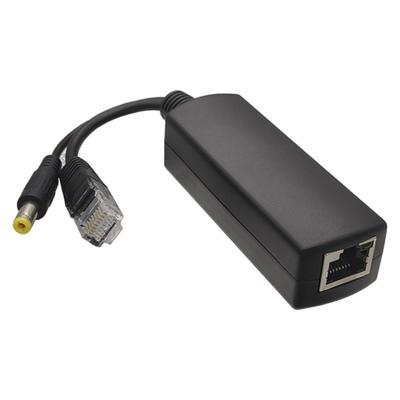 Efficiency PoE Splitter POE StepUps Transform Adapter, RJ45 52V/48V Output, 9-24V DC5.5x2.1mm Input,Wide Compatibility