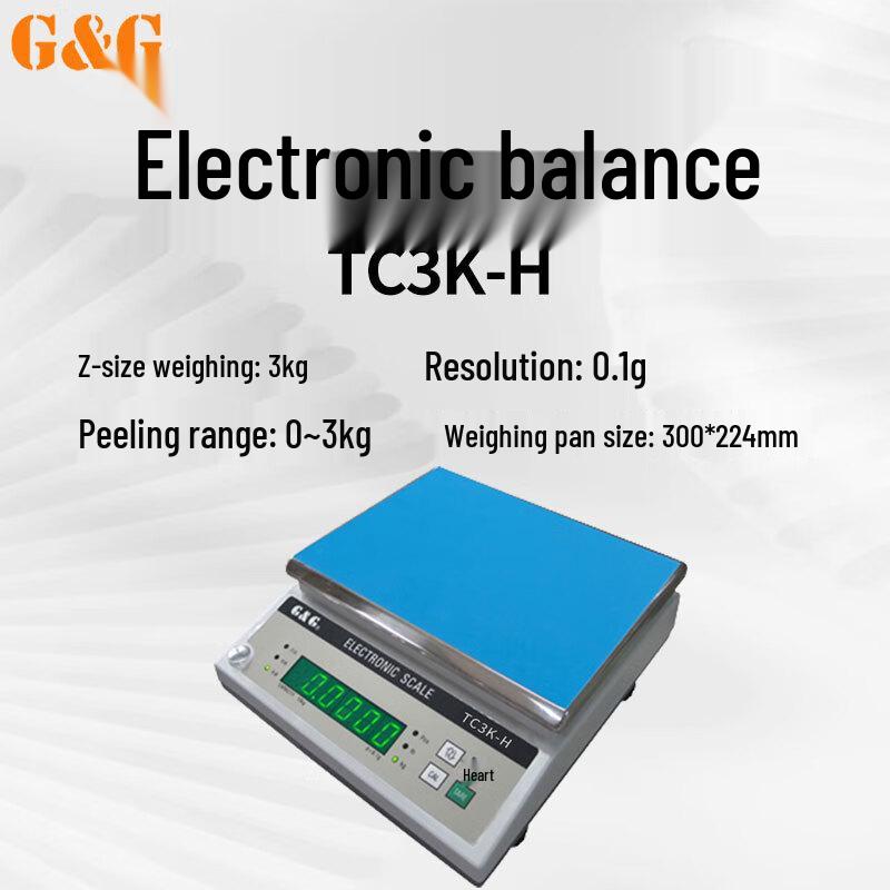 Shuangjie TC3K-H Precision Electronic Bench Scale 3kg / 0.1g