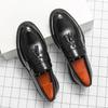 Fashion Luxury Men Business Officially Loafers Shoes Slip On Moccasins Man Party Dress Shoes Wedding Flats Formal Tassel Casual Shoes