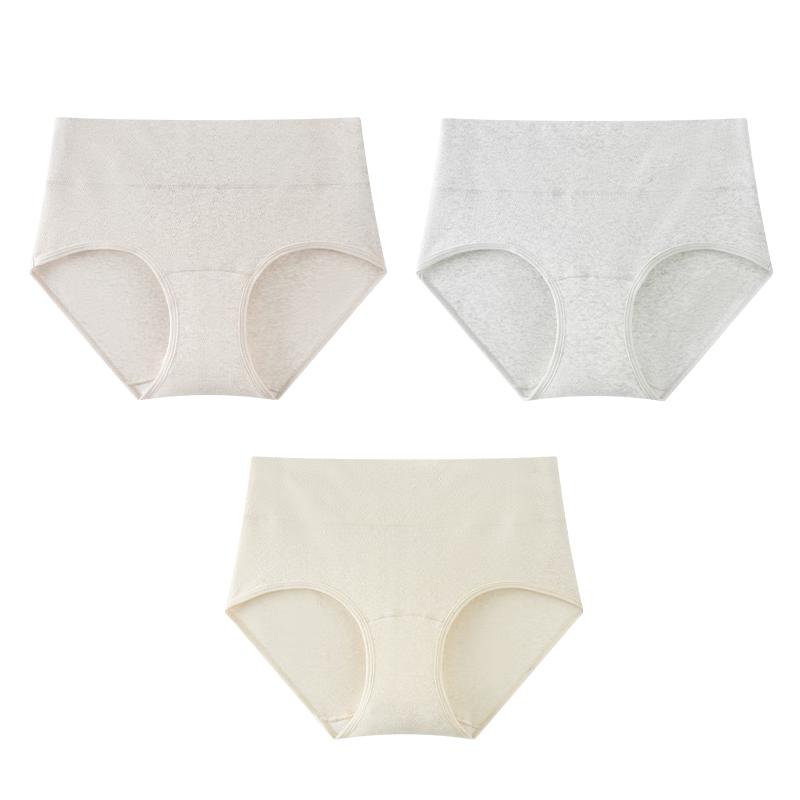 

Женские антибактериальные хлопковые трусы-слипы с высокой посадкой Yiershuang 7A 2XL