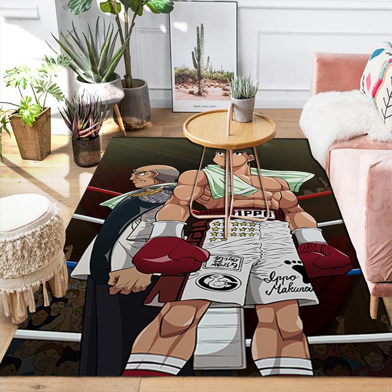 Hajime No Ippo Rug Floor Mat for Living Room or Bedroom Soft and Comfortable Carpet a Gift for Birthday and Holiday.DFF0925320