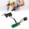 Metal Plastic Construction Brushless Control Board Switches Assembly for 16.8V Lithium Drills Three Pin Interface Design