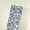 Korean Star Ribbon Stickers: Ins Journaling, Small Cards, Guka, Laser Ribbon for DIY Decoration