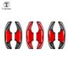 T-Carbon Carbon Fiber Shift Paddles for Ford Mustang 2425 Steering Wheel Extension