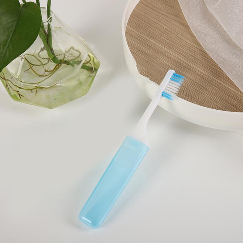 Folding Toothbrush And Comb Travel Kit Hygiene Oral Portable Disposable Camping Tooth Brush