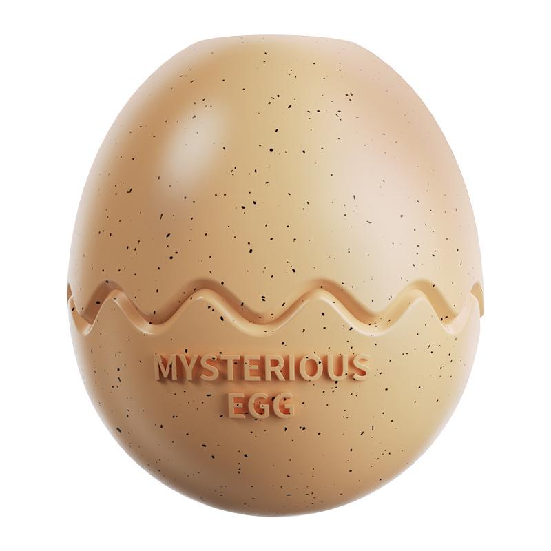 Dinosaur Egg Dog Toy: Durable Chew, Stress Relief, Teething, and Treat Dispenser for Small Dogs
