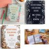 Devotional Coloring Book With Copper Paper For Mindfulness And Relaxation Activities