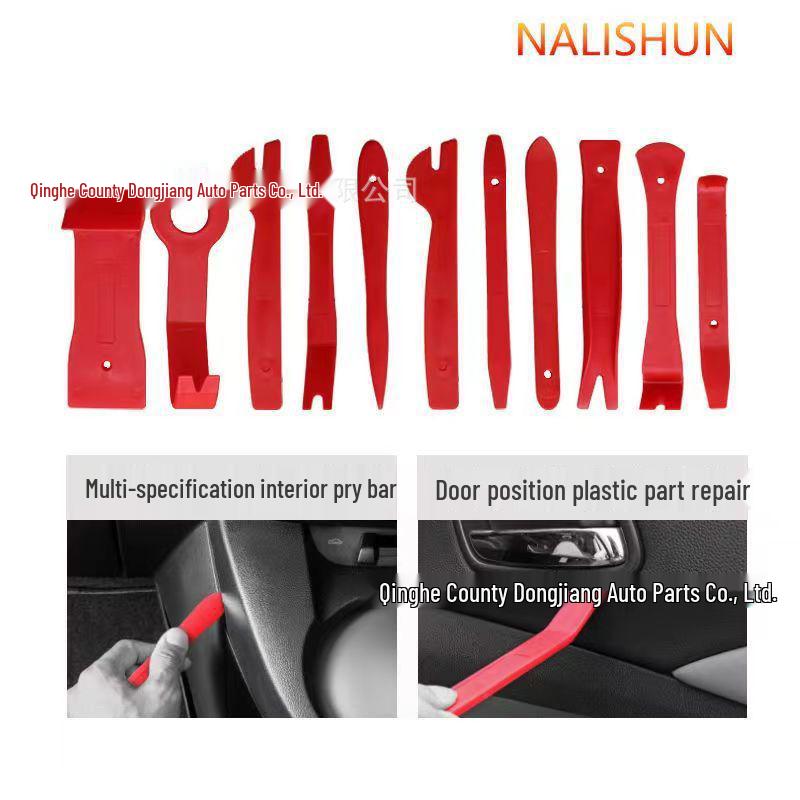 19-Piece Car Interior Panel Pry Bar and Disassembly Tool Kit
