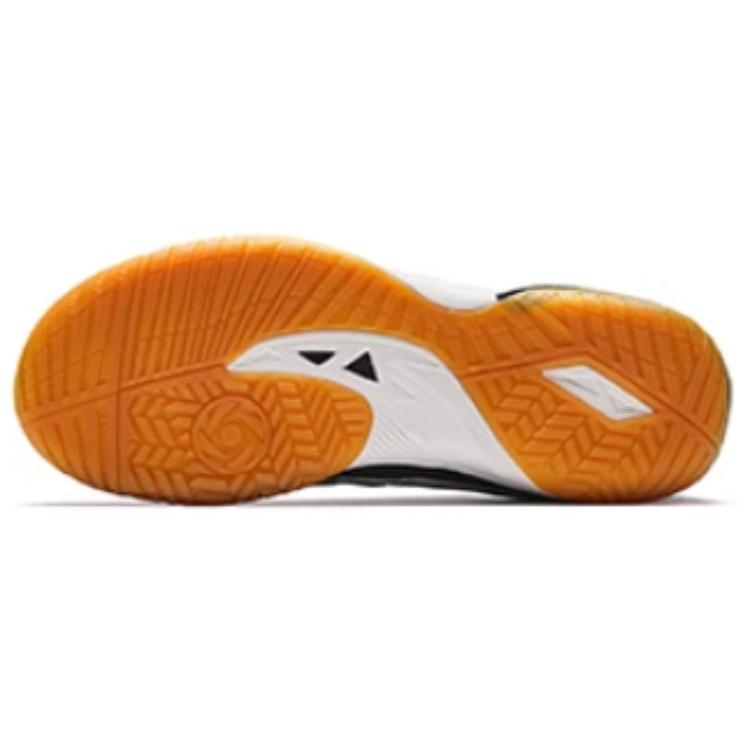 Anta Wing Table Tennis Badminton Shock Absorbing Wear Resistant Non Slip Low Top Training Shoes Men Sneaker Black Gray 412510961-3