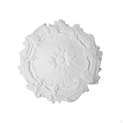 Ceiling Medallion for Light Fixtures Retro,Sturdy,Vintage Minimalist Replacement PU Living Room