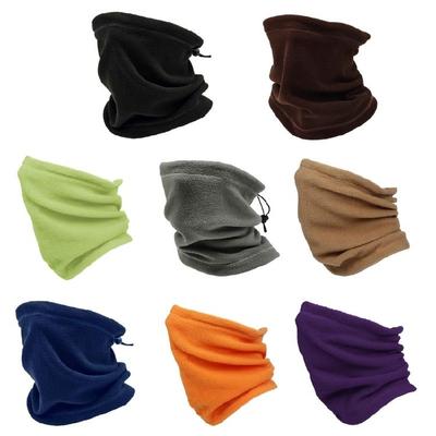 Headwear Neck Gaiter Snood Fleece Tube Ski Scarf Neck Warmer Headbands Breathable Bandanas Face Mask for Outdoor Cycling