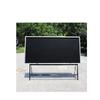 Wooden Teaching Blackboard with Stainless Steel Frame and Stand