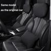 T24Car Seat Headrest Head Support Pillow Car Accessories R-Line For Volkswagen GTI Tiguan Polo Zeta R Terramont Magotan Beatle GTD