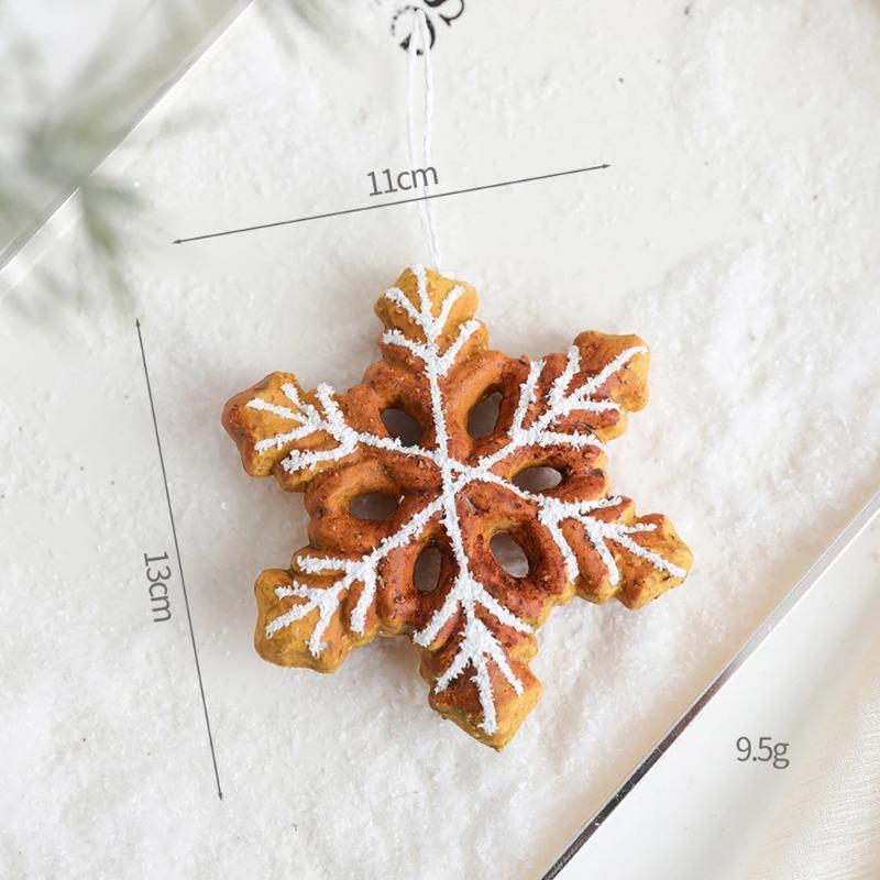 Christmas DIY Tree Decoration Foam Ball Snowflake Christmas Tree Gingerbread Man Pendant Christmas Pendant Ornament