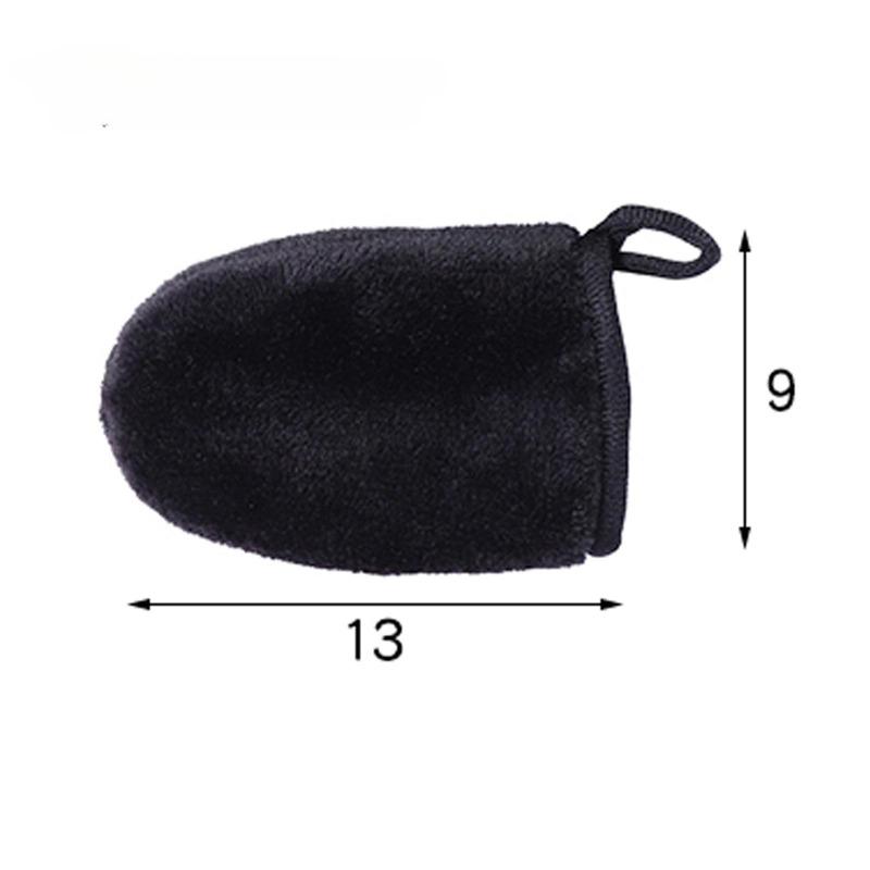 Facial Deep Cleansing Reusable Makeup Remover Gloves Soft Microfiber Cleansing Makeup Remover Gloves Cleansing Towel for Face