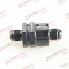 AN6 -6AN Aluminium Non Return One Way Check Valve Fuel EFI Fitting Adapter Black