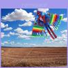 Weifang Kite 1.4m Cartoon Multi-tail Rainbow Kite Adult Child Easy-to-fly Kite