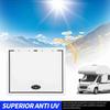 20 X 16in RV Baggage Door with Safety Lock 120 Deg Opening UV Resistant Heavy Duty Cargo Hatch Door for Trailer