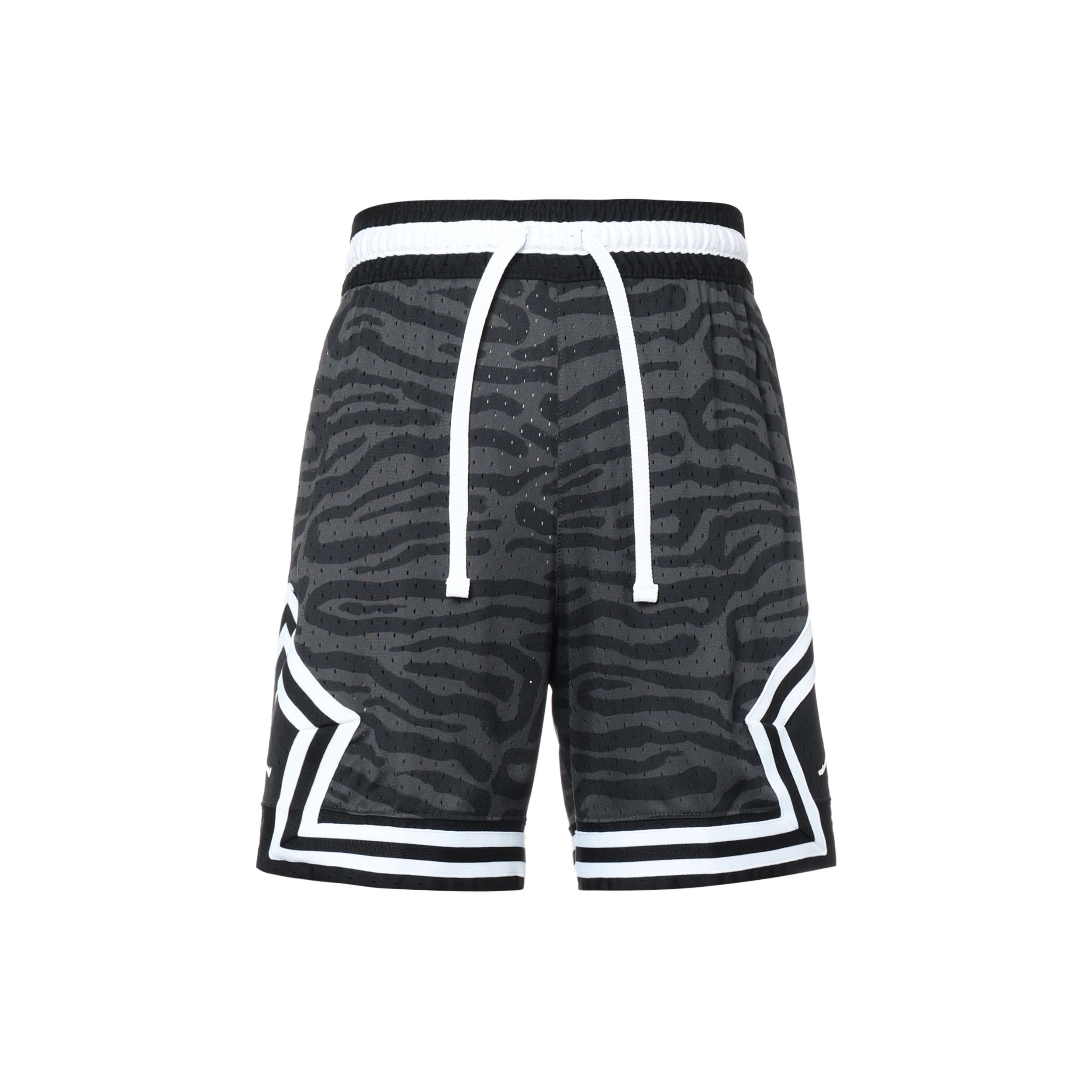 Jordan Dri-Fit Sport BC Diamond Дышащие шорты с принтом зебры Мужские брюки черные — фото 2