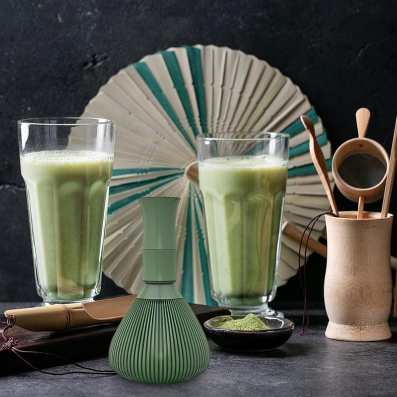 Reusable Matcha Whisk Green Tea Powder Brush Grinder with Removable Head Matcha Tea Chasen Mixer Stirrer Matcha Tools