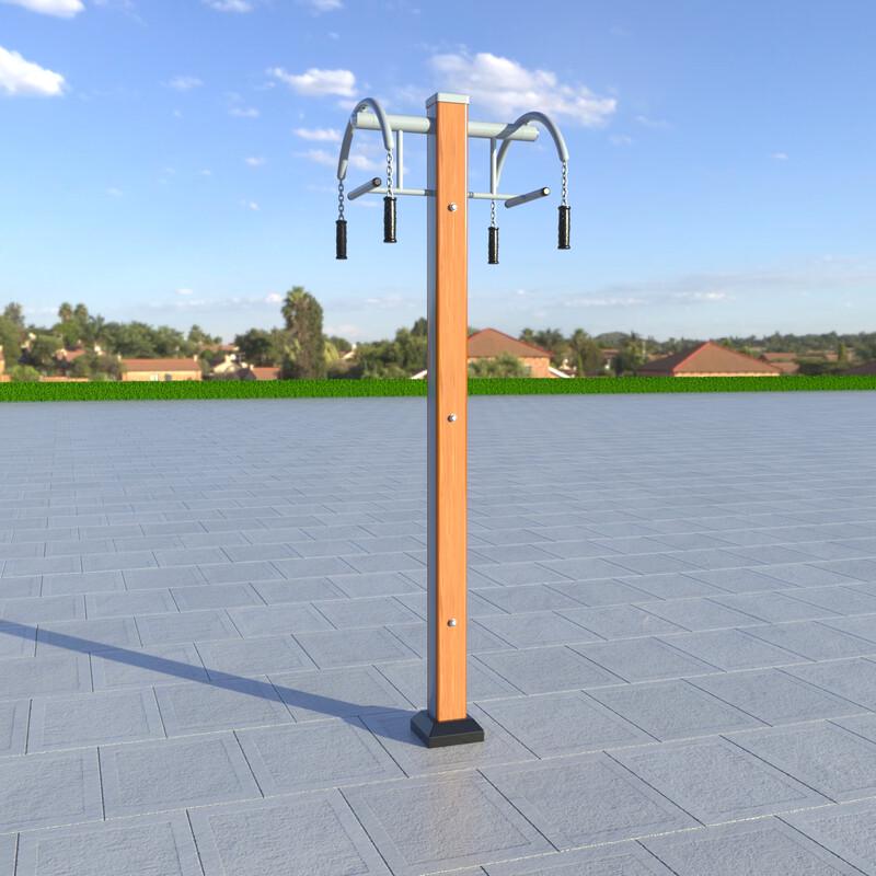 Outdoor Double Walker Fitness Machine