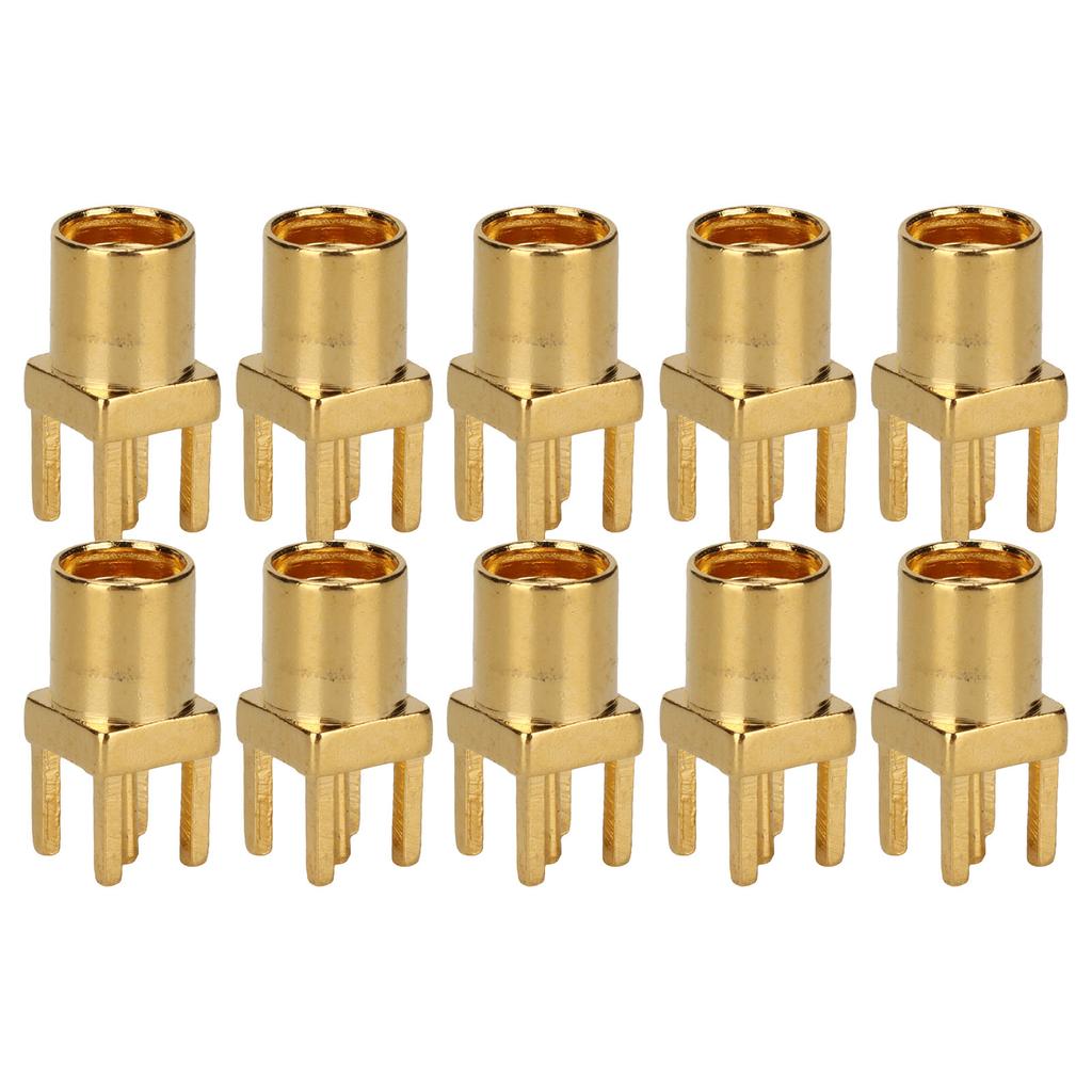 10Pcs MMCX KE Connector Solder Female 4 Pin for PCB Earphone Cable Repair Upgrade Parts