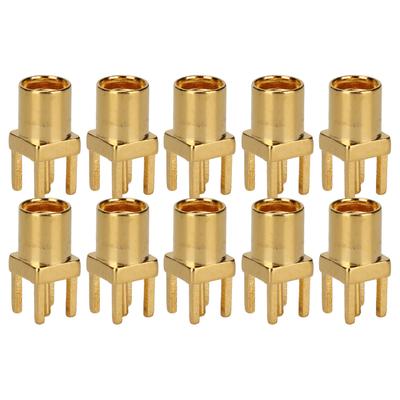 10Pcs MMCX KE Connector Solder Female 4 Pin for PCB Earphone Cable Repair Upgrade Parts