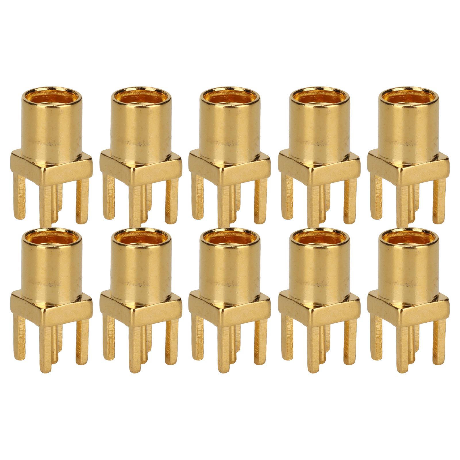 

10Pcs MMCX KE Connector Solder Female 4 Pin for PCB Earphone Cable Repair Upgrade Parts