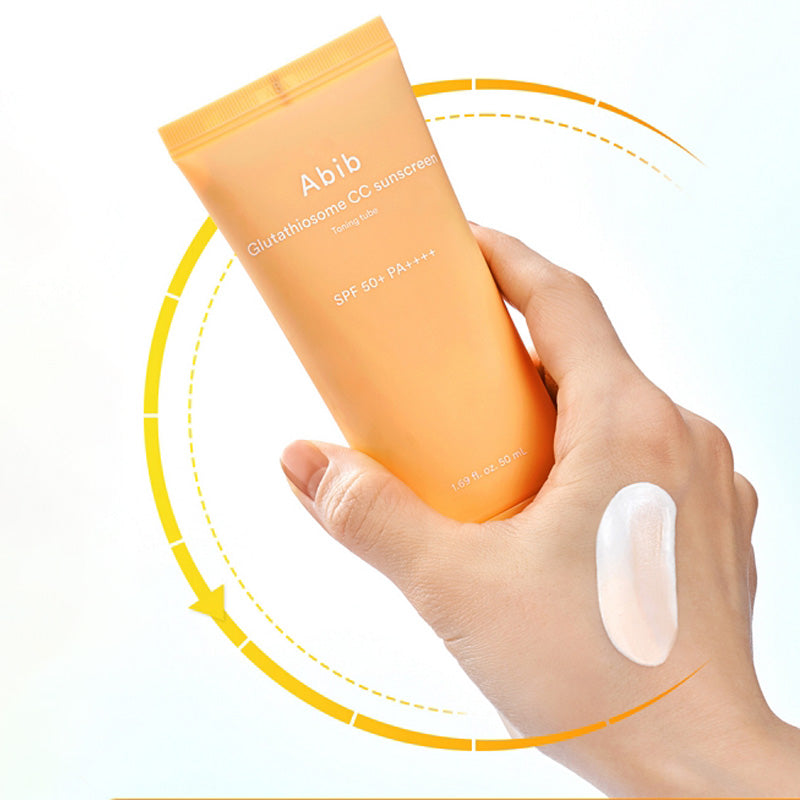ABIB Glutathiosome CC Crème Solaire Toning Tube 50ml SPF50+ PA++++