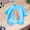 Children's Short-sleeved Boys'  Girls' T-shirts Cotton Summer Casual Tops