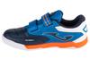 Joma Cancha Jr. IN 24 CAJW, für Jungen marineblaue Hallenfußballschuhe