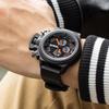 MEGIR Men Watches Luxury Sport Chronograph Waterproof Date Fashion Quartz Wristwatch Big Dial Silicone Strap Clock Relogio Masculino 2002