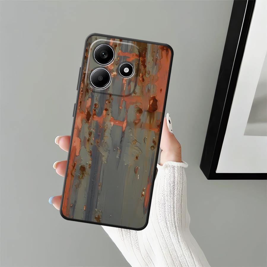 Retro Rust Marks Case for Xiaomi Redmi Note 11S 10S 12S 10 9 8 Pro 11 13 12 Pro Plus 9s Funda Phone Cover